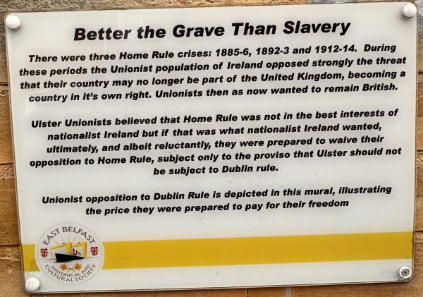 Better The Grave Than Slavery