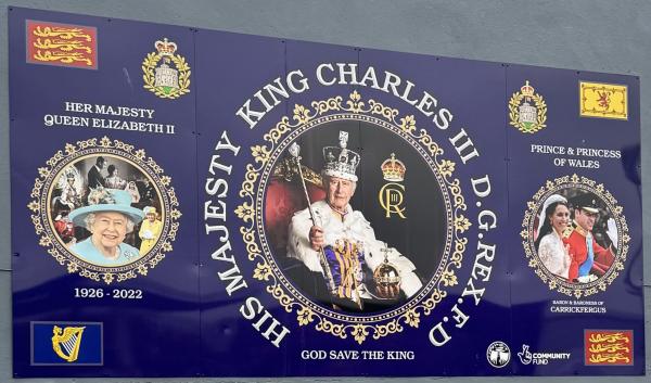 Donegall Road His Majesty King Charles III