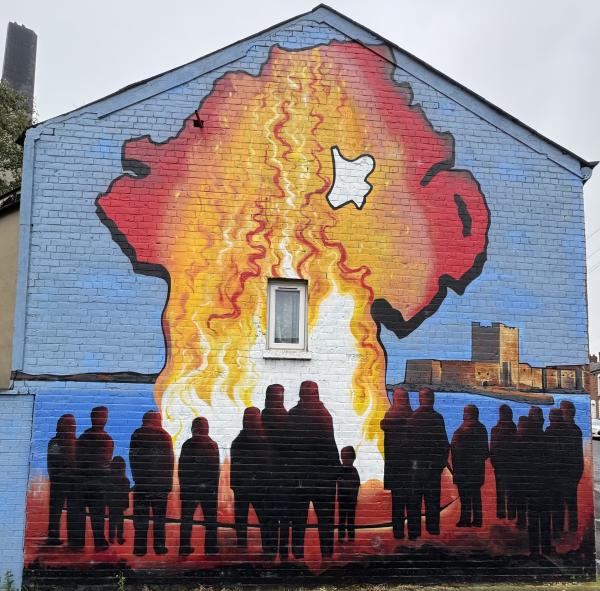 Donegall Road Remembering the History of the Bonfire