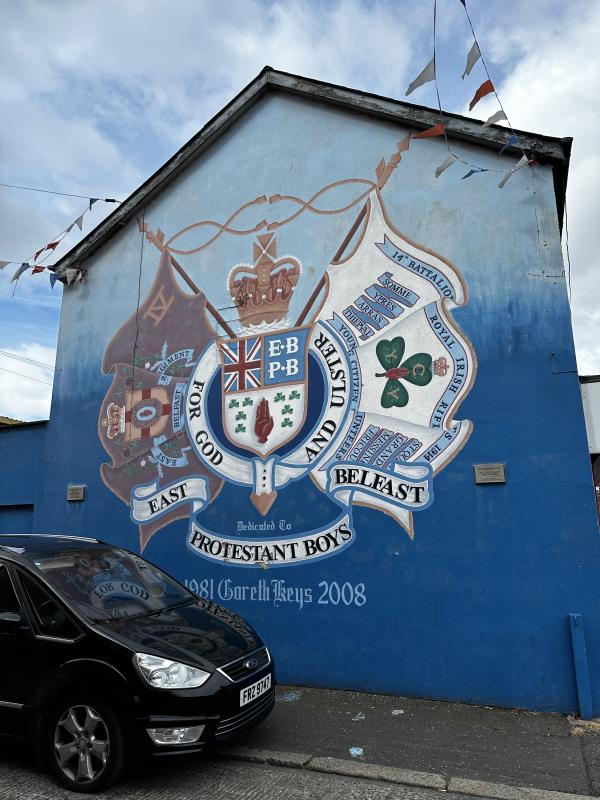 East Belfast Protestant Boys Plaques and Mural