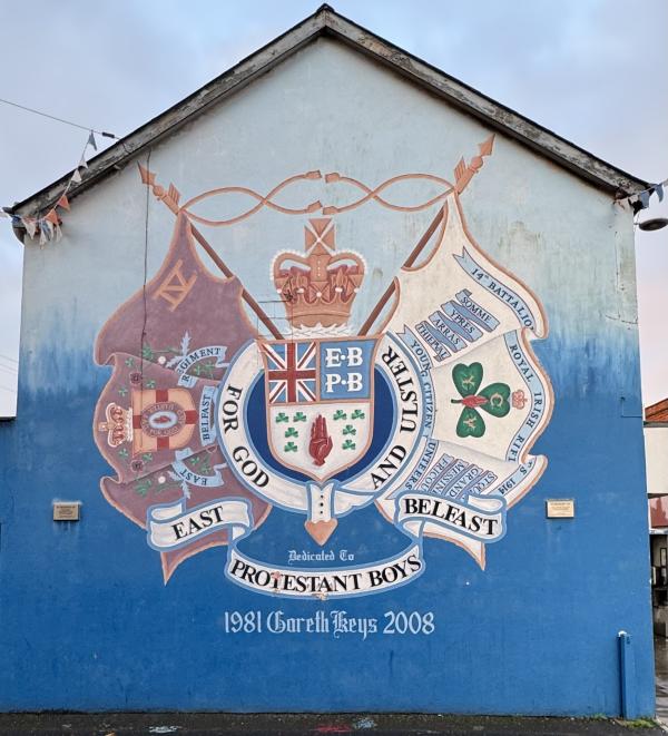 East Belfast Protestant Boys Plaques and Mural