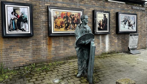 Statue of William Conor