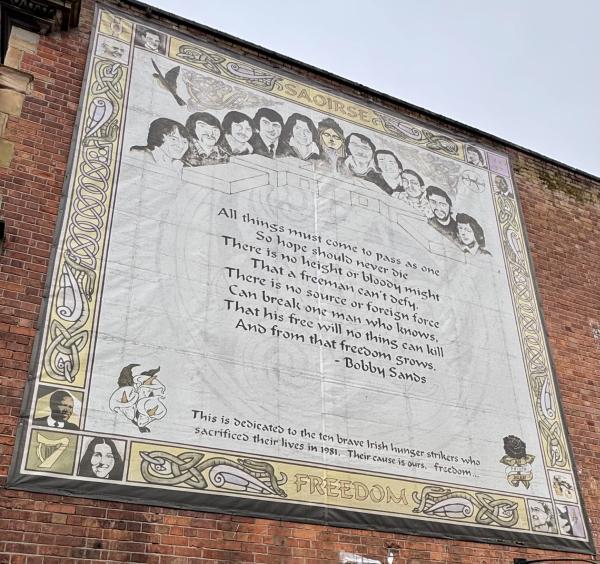 The Saoirse Freedom Mural